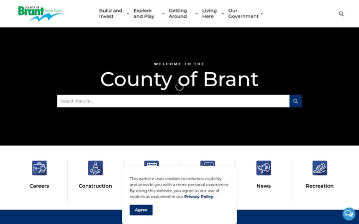 Screenshot of brant.ca