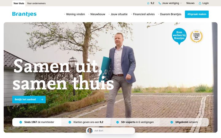Screenshot of brantjes.nl