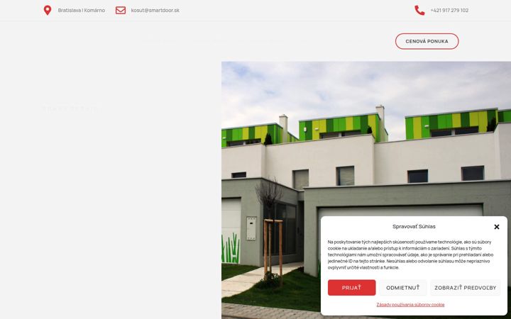 Screenshot of branyservis.sk