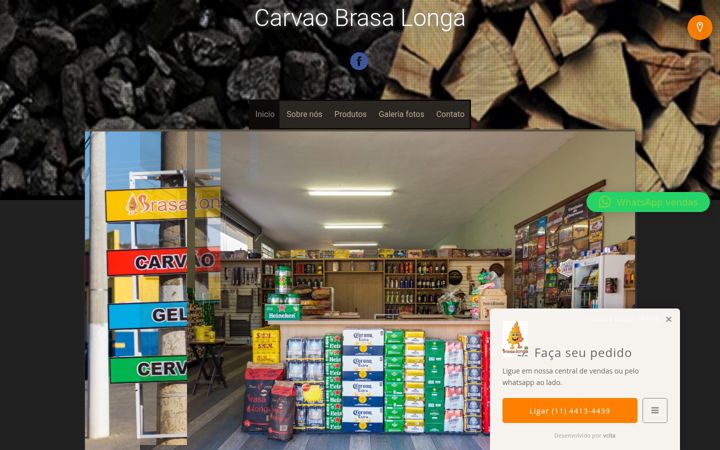 Screenshot of brasalonga.com.br