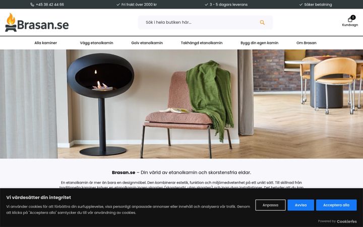 Screenshot of brasan.se