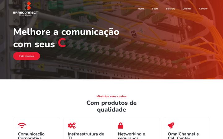 Screenshot of brasconnect.com.br