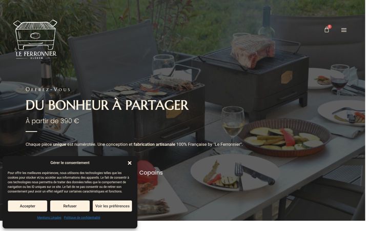 Screenshot van braserodetable.fr