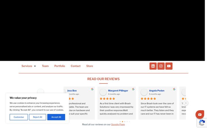 Screenshot ta' brashsolutions.co.uk
