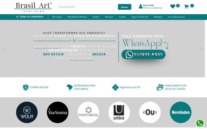 Captura de pantalla de brasilartinteriores.com.br