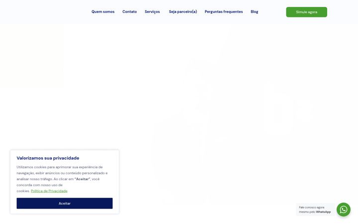 Captura de pantalla de brasilbensconsorcios.com.br