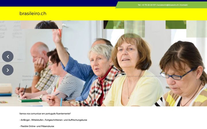 Screenshot of brasileiro.ch