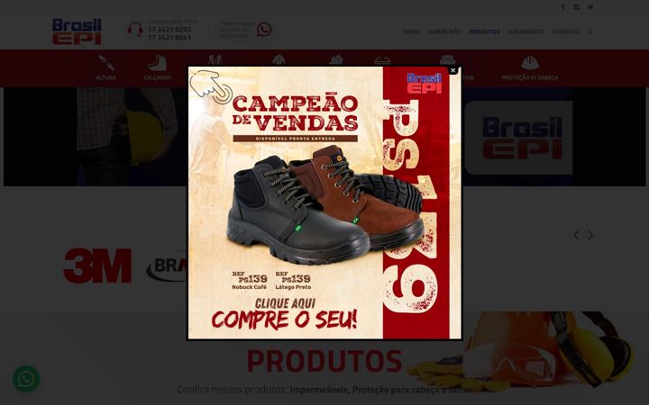 Posnetek zaslona brasilepi.com.br