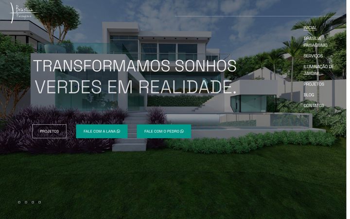 Screenshot of brasiliapaisagismo.com.br