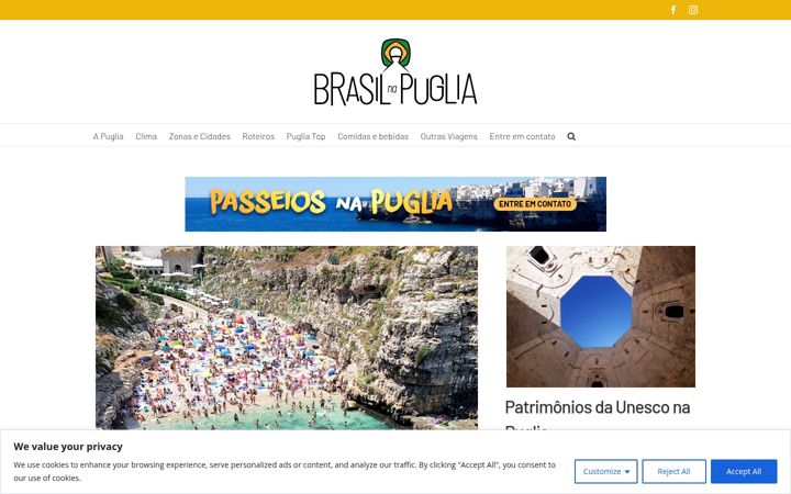 Screenshot of brasilnapuglia.com