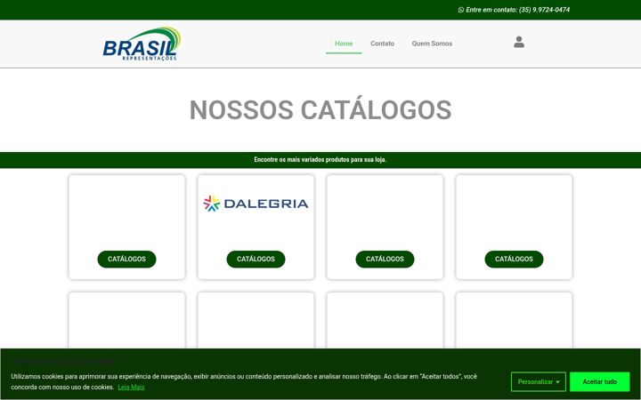 Skærmbillede af brasilrepresentacoes10.com.br