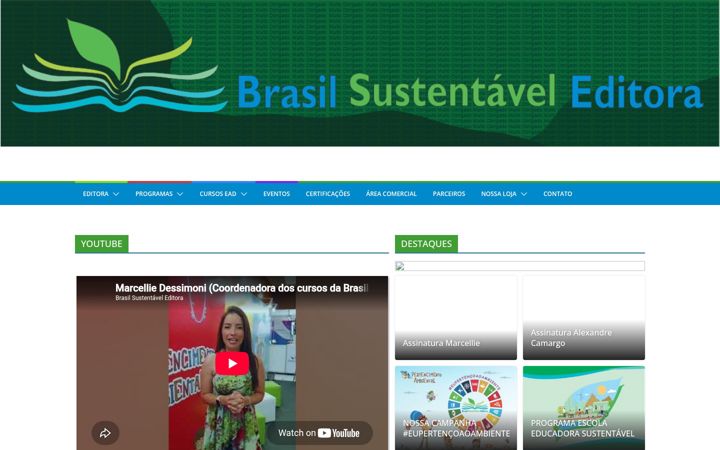 Skærmbillede af brasilsustentaveleditora.com.br