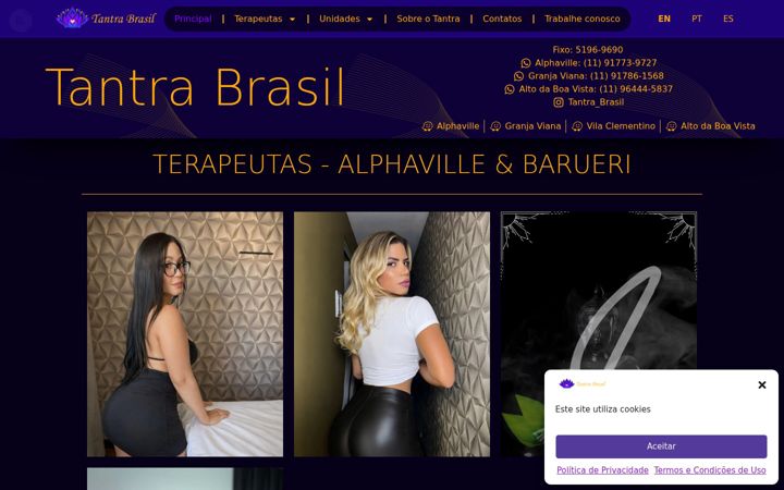 Skærmbillede af brasiltantra.com.br
