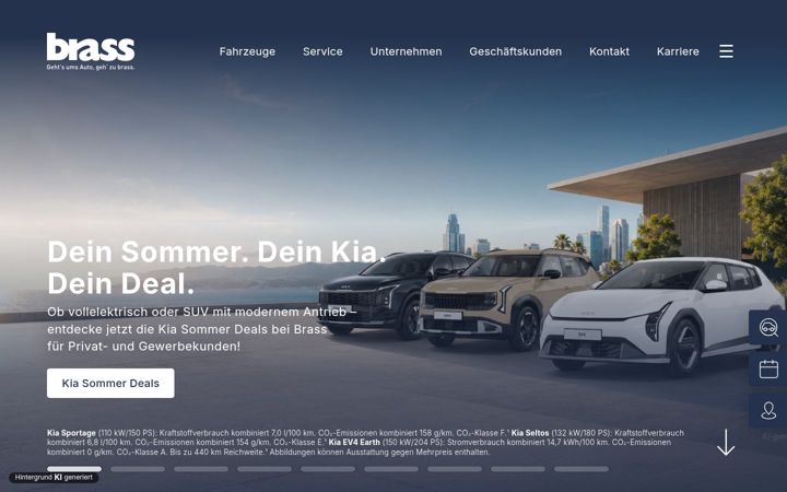 Screenshot of brass-gruppe.de