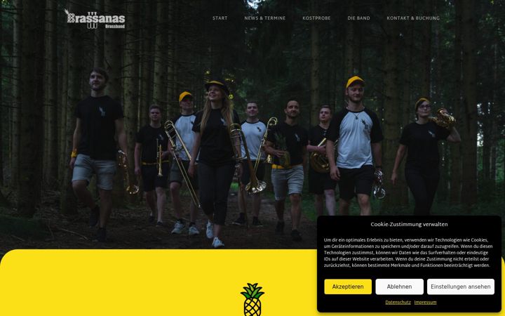 Capture d'écran de brassanas.de