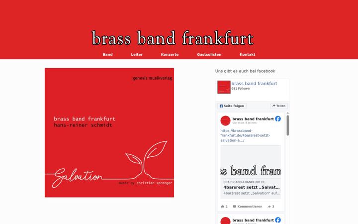 Screenshot of brassband-frankfurt.de