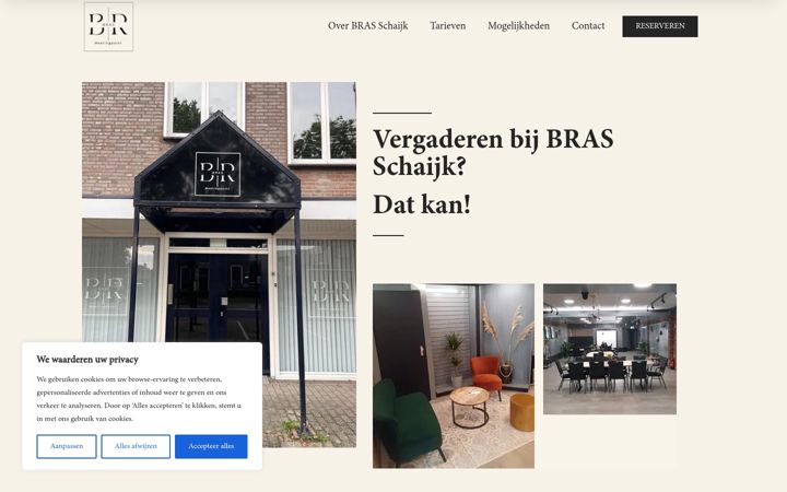 Screenshot of brasschaijk.nl