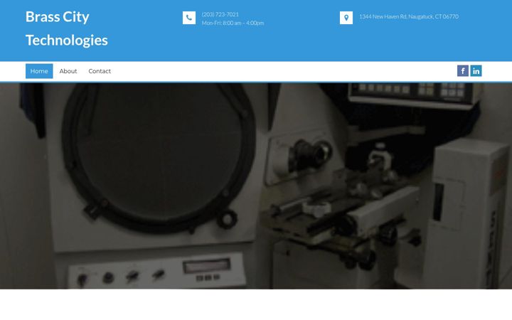Screenshot of brasscitytech.com