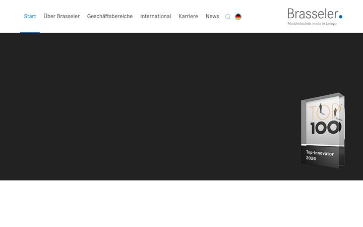 Snimka zaslona za brasseler.de