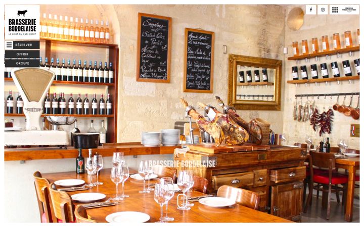 Screenshot of brasserie-bordelaise.fr