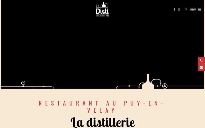 Екранна снимка на brasserie-la-distillerie.fr