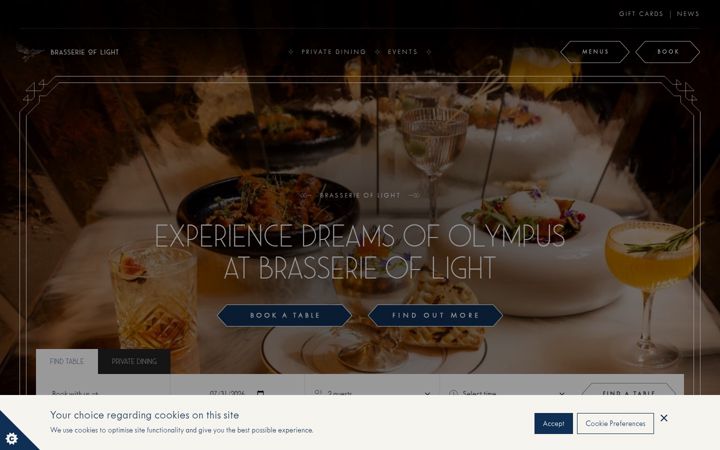 Screenshot of brasserie-of-light.co.uk