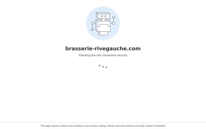 Screenshot of brasserie-rivegauche.com