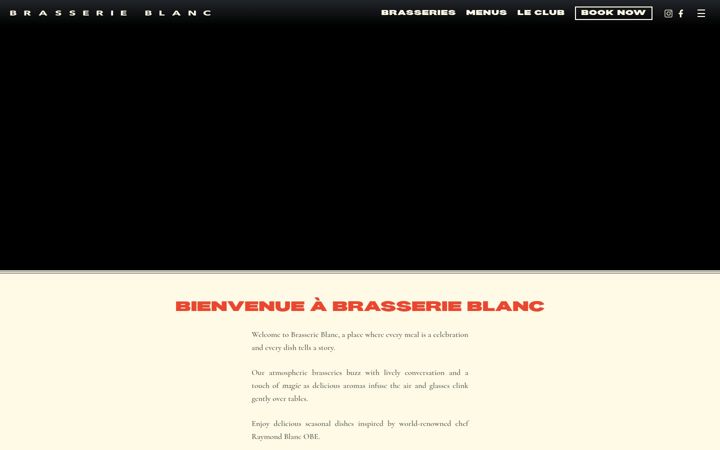 Capture d'écran de brasserieblanc.com