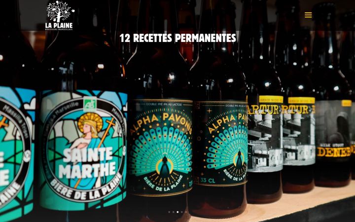 Screenshot του brasseriedelaplaine.fr