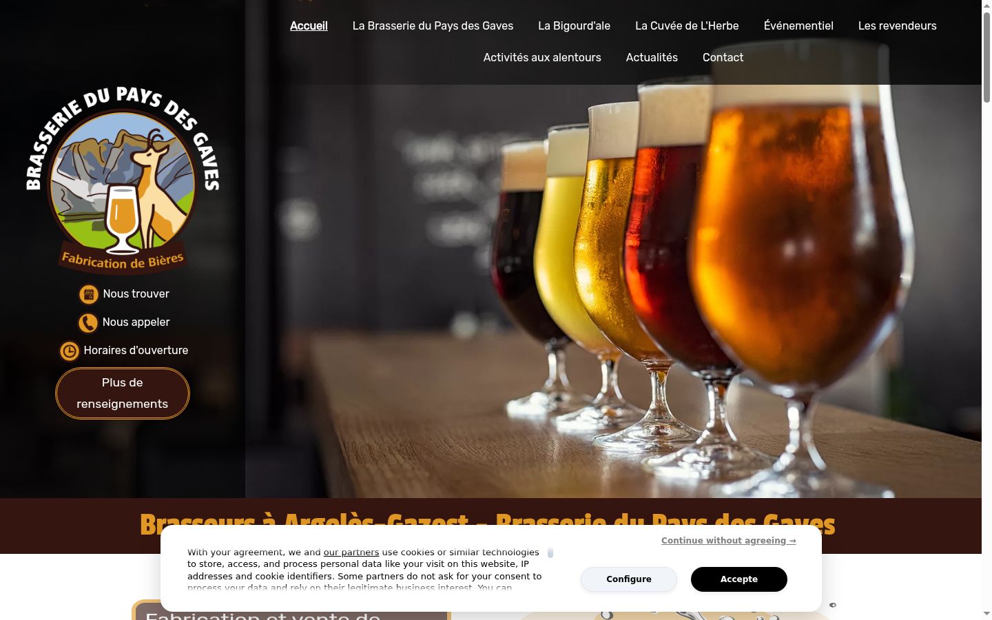 Screenshot tal-banner tal-kunsens muri qabel kwalunkwe interazzjoni