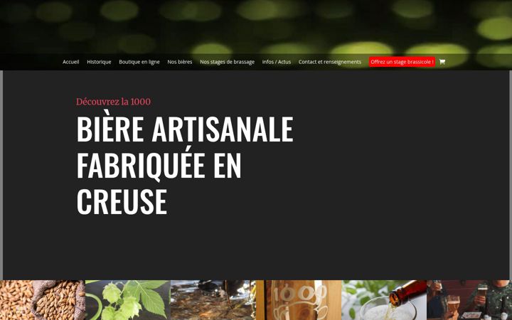 Screenshot of brasserieduplateau.fr