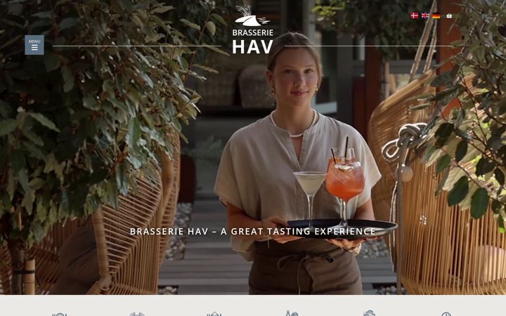 Screenshot of brasseriehav.com