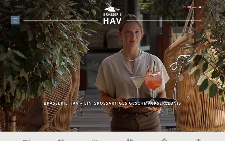 Screenshot of brasseriehav.de