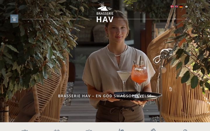 Screenshot of brasseriehav.dk