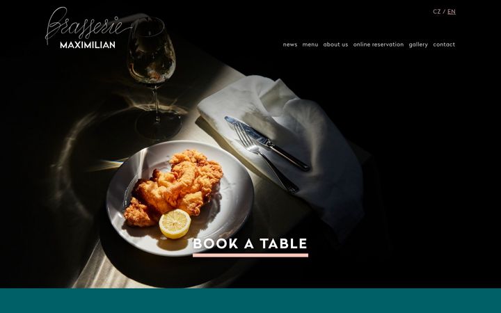 Screenshot van brasseriemaximilian.com
