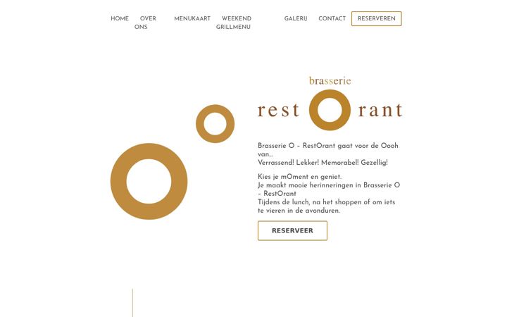 Screenshot stránky brasserieo-olen.be