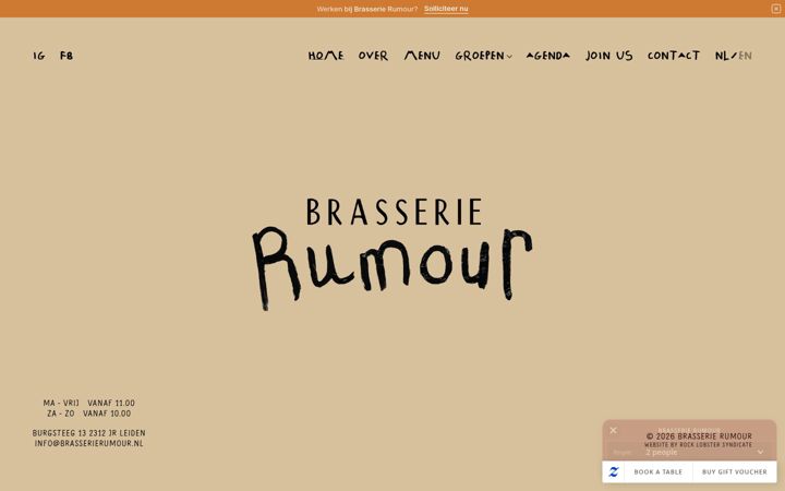 Screenshot του brasserierumour.nl