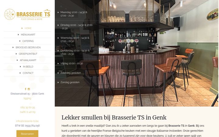 Screenshot stránky brasseriets.be