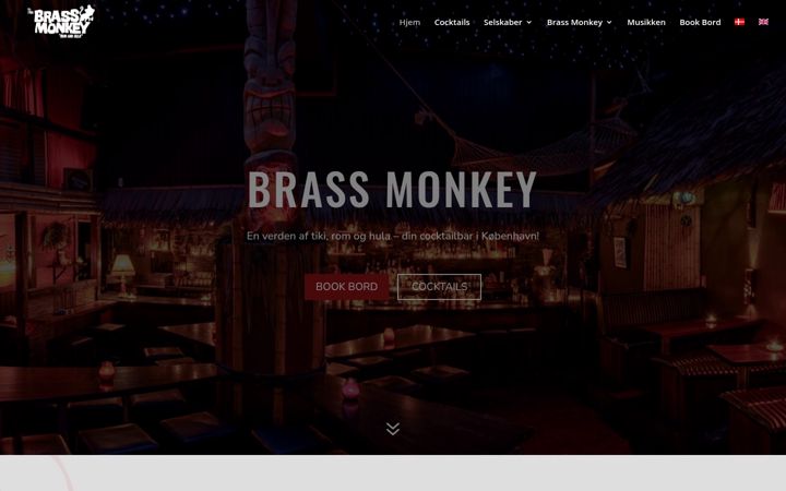Screenshot of brassmonkey.dk