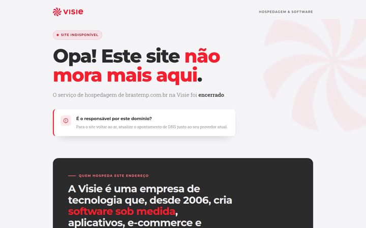 Screenshot of brastemp.com.br