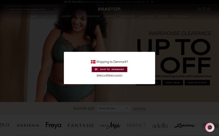 Screenshot of brastop.com