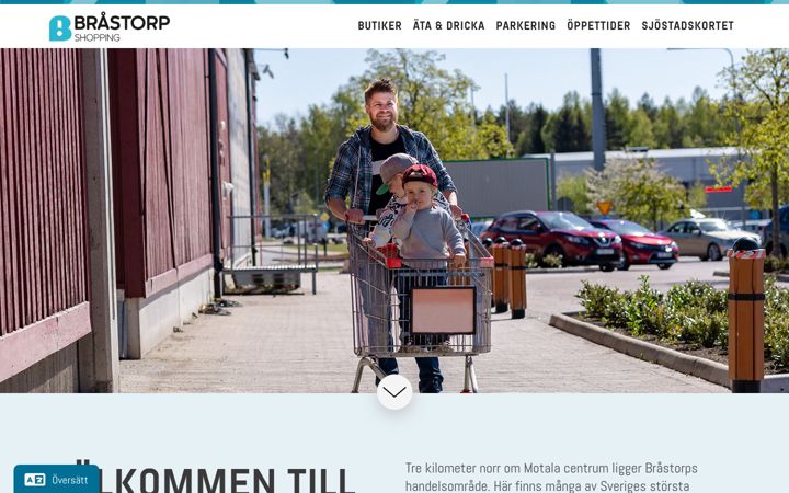 Screenshot of brastorp.se
