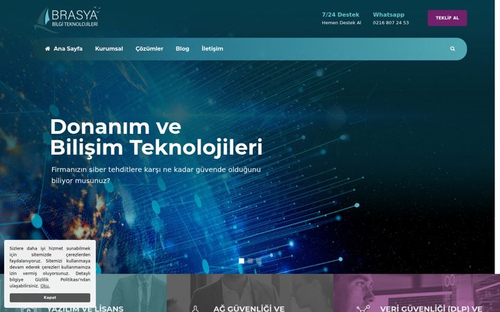 Screenshot of brasya.com