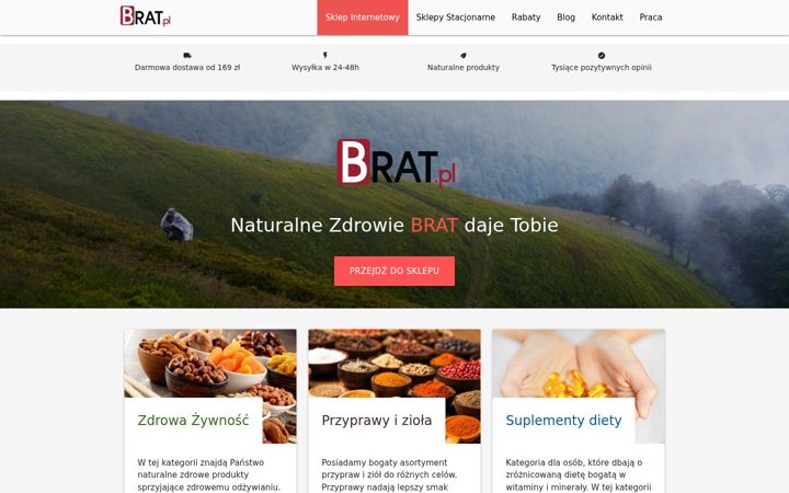 Screenshot of brat.pl