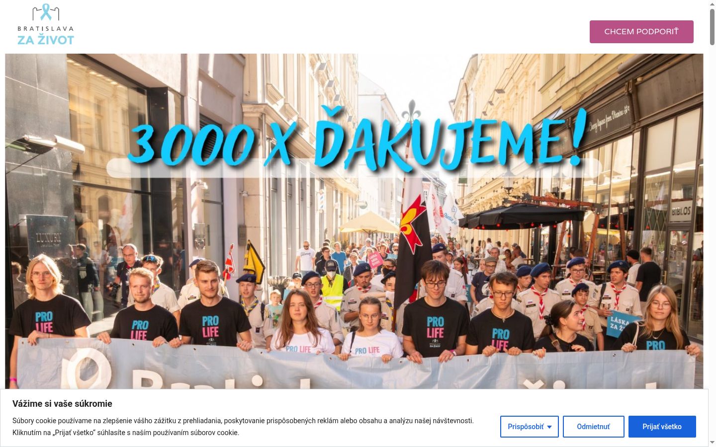 Screenshot tal-banner tal-kunsens muri qabel kwalunkwe interazzjoni