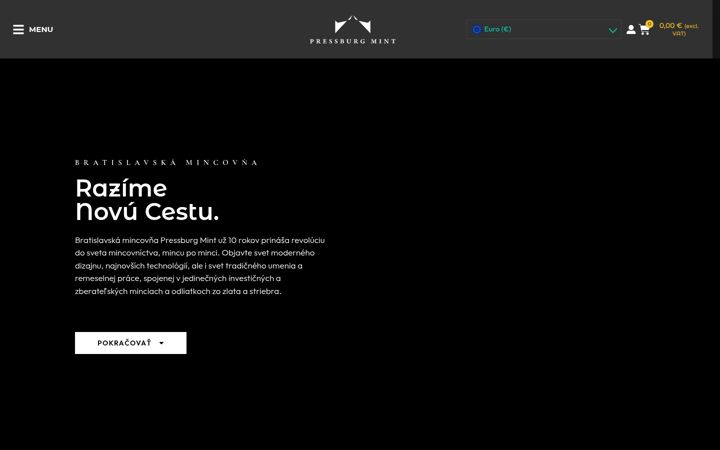 Screenshot of bratislavskamincovna.sk