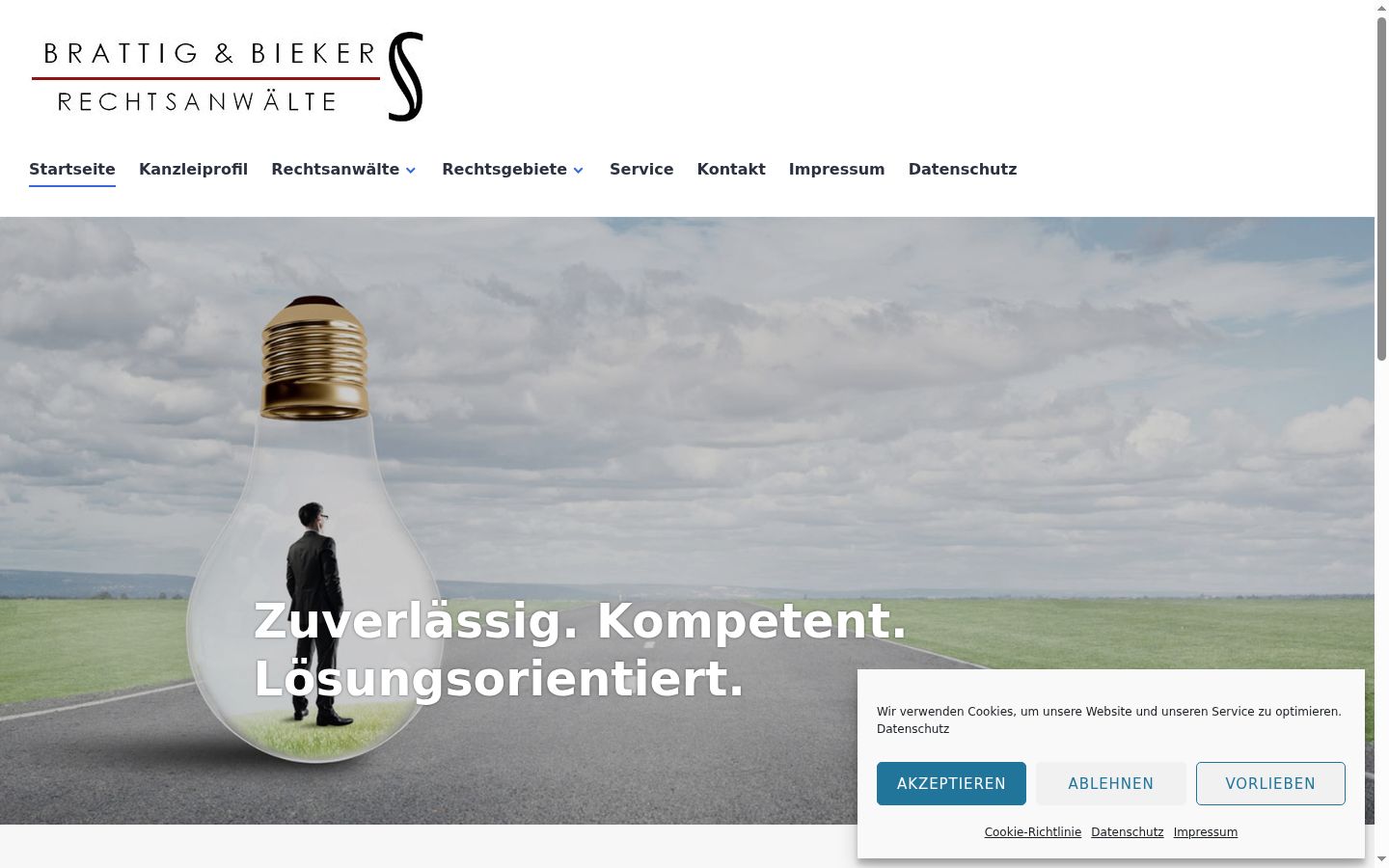 Skjermbilde av samtykkebanneret slik det vises før noen interaksjon