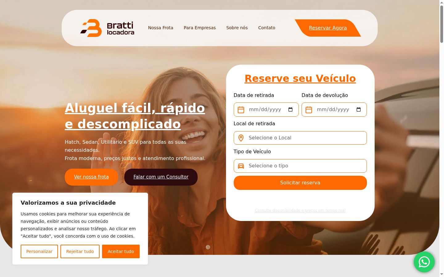 Screenshot tal-banner tal-kunsens muri qabel kwalunkwe interazzjoni