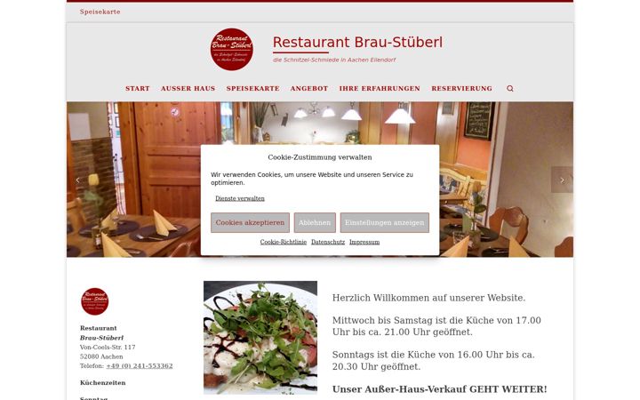 Screenshot of brau-stueberl.de