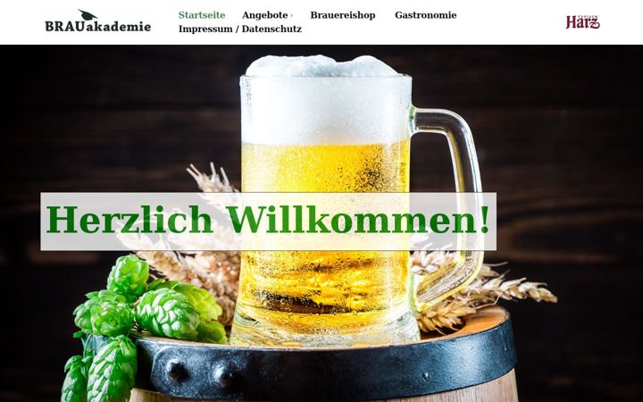 Screenshot of brauakademie-zellerfeld.de